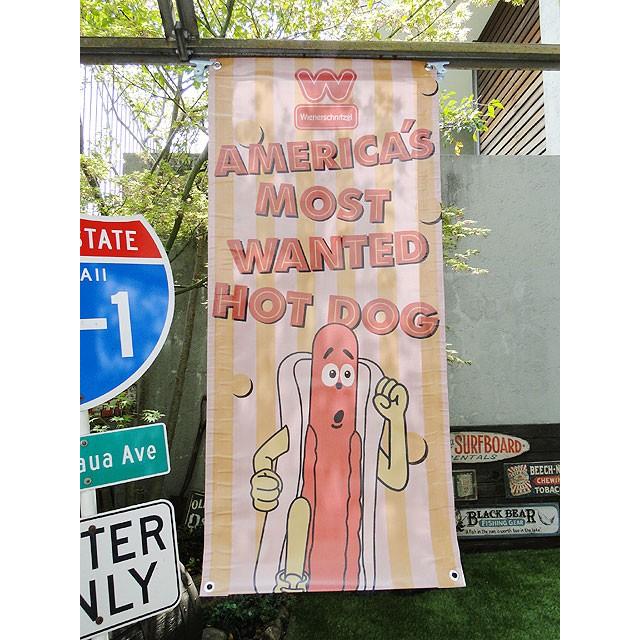 ウインナーシュニッツェル ビッグサイズバナー □ アメリカン