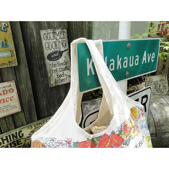ハワイアン　ヴィンテージトートバッグ　アメリカ雑貨　アメリカン雑貨 |  | 01