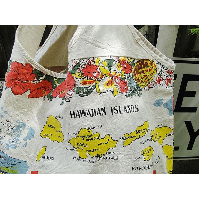 ハワイアン　ヴィンテージトートバッグ　アメリカ雑貨　アメリカン雑貨 |  | 03