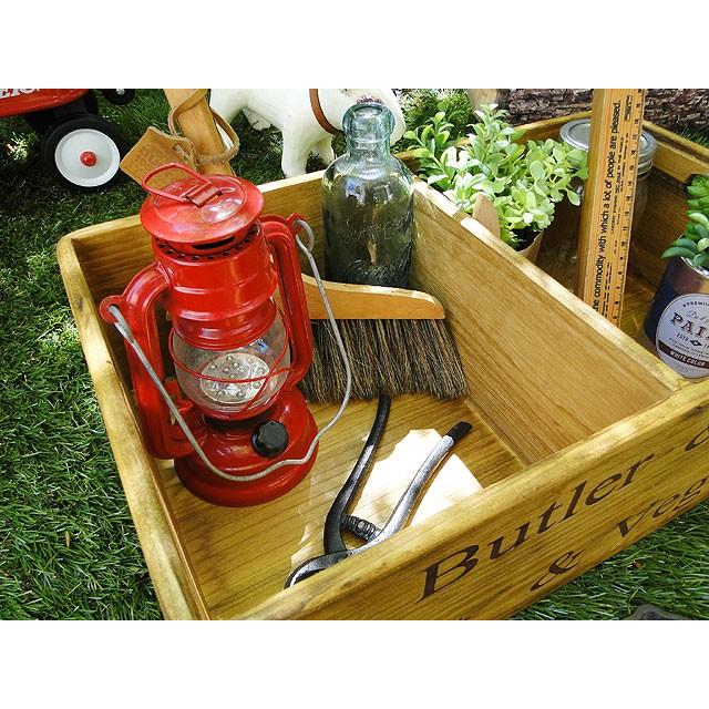 オールドパイン2仕切りボックス　（バター＆コックス）　アメリカン雑貨　アメリカ雑貨 |  | 02