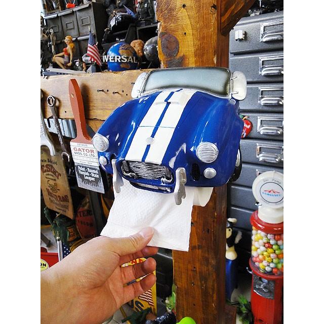 クラシックカー　トイレットペーパーホルダー　（シェルビー・コブラ）　アメリカン雑貨　アメリカ雑貨 爆買 |  | 05