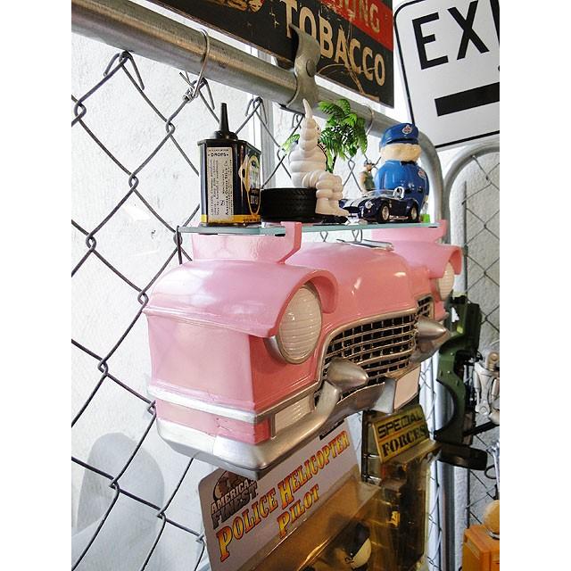 キャデラック カー ウォール シェルフ ピンク (GK065) ラック 収納 棚 41DC7th85qL.jpg_BO30,255,255,