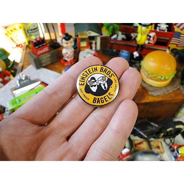 カンパニーカンバッジ　（アインシュタイン・ブラザーズ・ベーグル）　アメリカ雑貨　アメリカン雑貨 |  | 02