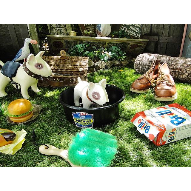 ☆セール！☆vintage ファイバーコンテナ【大】アメリカ雑貨