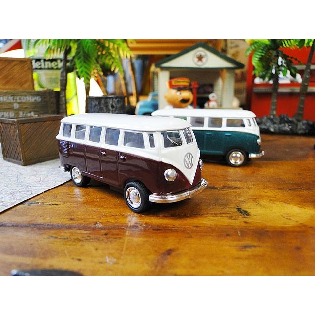 1962年 フォルクス・ワーゲン ワーゲンバス ミニカー 1/64スケール （4