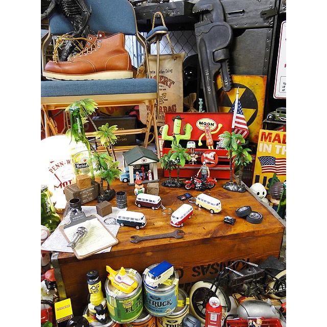 1962年　フォルクス・ワーゲン　ワーゲンバス　プルバックカー　キーホルダー　1/64スケール　（4台セット）　■　アメリカン雑貨 |  | 08