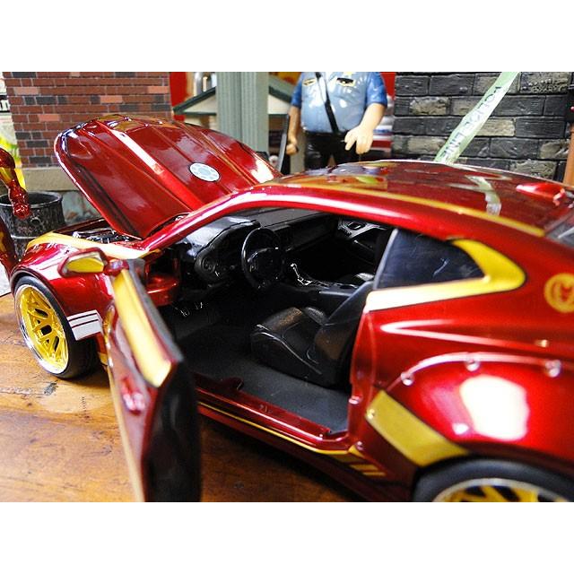 Jada マーベル アベンジャーズ アイアンマン＆2016年シボレー　カマロ　ダイキャストミニカー 1/24スケール ■ アメリカン雑貨 爆買 |  | 06