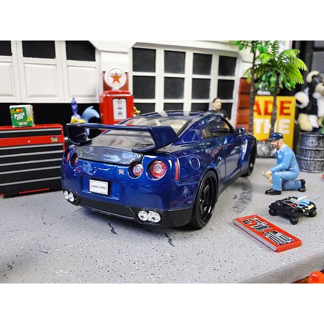 Jada　映画　ワイルドスピード　ダイキャストミニカー　1/24スケール　（ブライアン/ニッサン　GT-R　R35/ネイビー） |  | 06