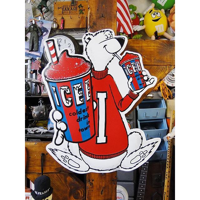ICEE　アイシーベアー　エンボスティンサイン | 