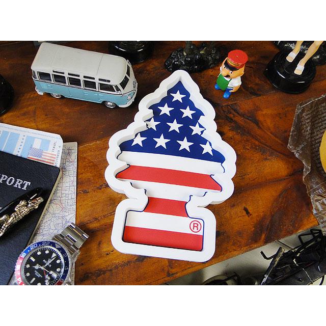 リトルツリー　ラバートレイ　（星条旗）　■　アメリカン雑貨　アメリカ雑貨 |  | 01
