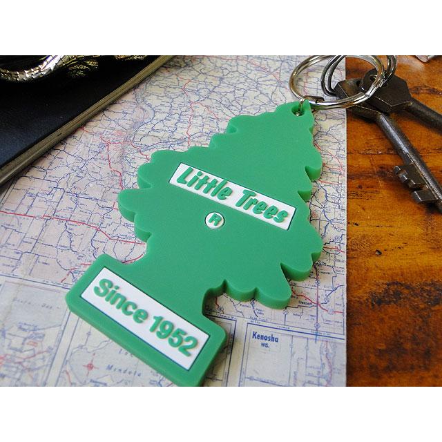 リトルツリー　ラバーキーホルダー　（グリーンシンボル）　■　アメリカン雑貨　アメリカ雑貨 |  | 01