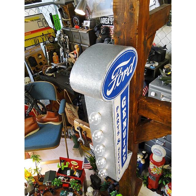 アメリカのアーケードサイン　ウォールオブジェ　（フォード）　【両面デザイン】 爆買 |  | 01