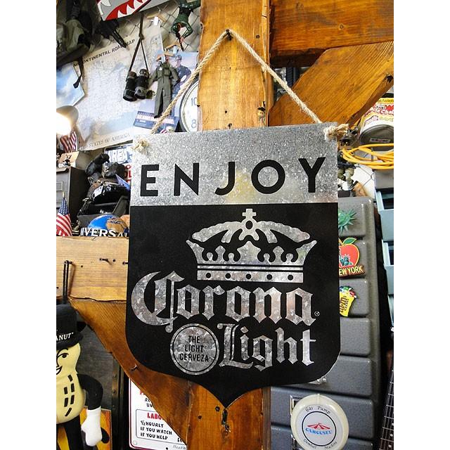 コロナ　メタルバナー　ハンギングサイン　（コロナライト）　コロナビール　■ アメリカン雑貨 アメリカ雑貨 | 