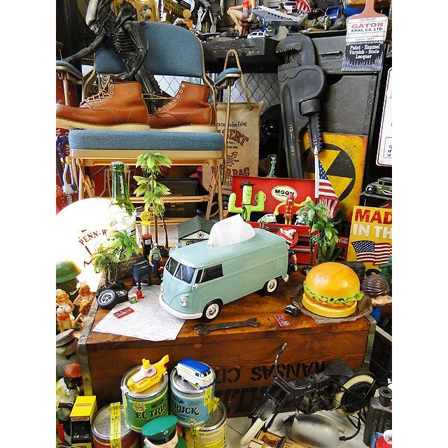 ワーゲンバス　ティッシュボックス　（ミントグリーン）　■　アメリカン雑貨　アメリカ雑貨 |  | 05