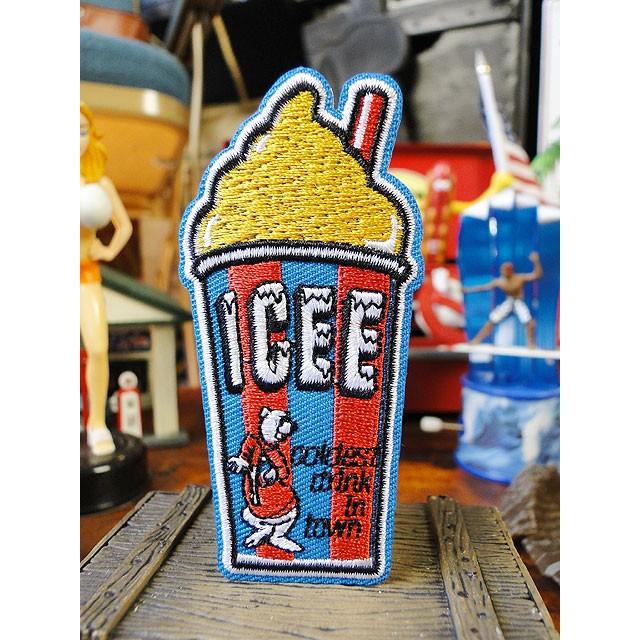 ICEE アイシー オフィシャルワッペン （フローズン/イエロー） アメリカン雑貨 アメリカ雑貨 : アメリカン雑貨専門店キャンディタワー ...