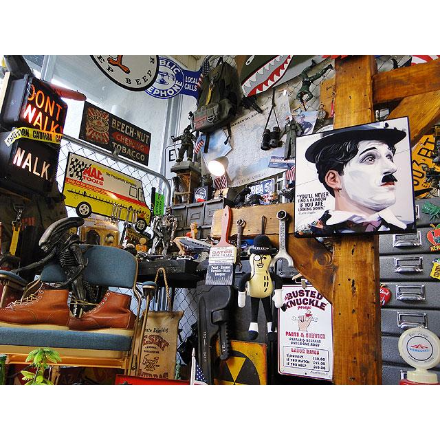 チャーリー・チャップリン ポップアートフレーム □ アメリカ雑貨