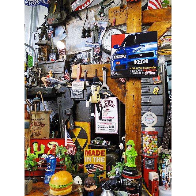 ニッサン　スカイラインGT-R R34　ポップアートフレーム■ アメリカン雑貨 アメリカ雑貨  パネル ポスター |  | 05