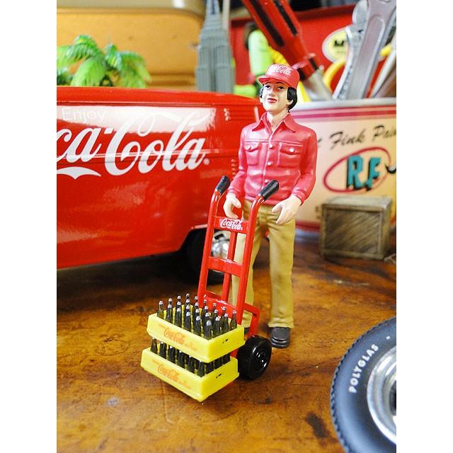 コカ・コーラ　1963年　フォルクス・ワーゲン　タイプ2　カーゴバン　ダイキャストミニカー　1/24　（デリバリースタッフのフィギュア付） | Coca Cola | 04
