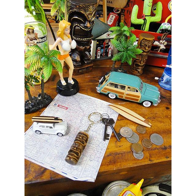 ハワイの神様ティキ　レジン製キーホルダー　（マネー）　■　アメリカン雑貨　アメリカ雑貨　キーリング |  | 05