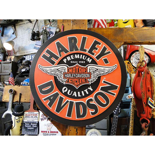 ハーレーダビッドソンのウイング　バー＆シールド　パブサイン ■ アメリカン雑貨 アメリカ雑貨 | Harley Davidson