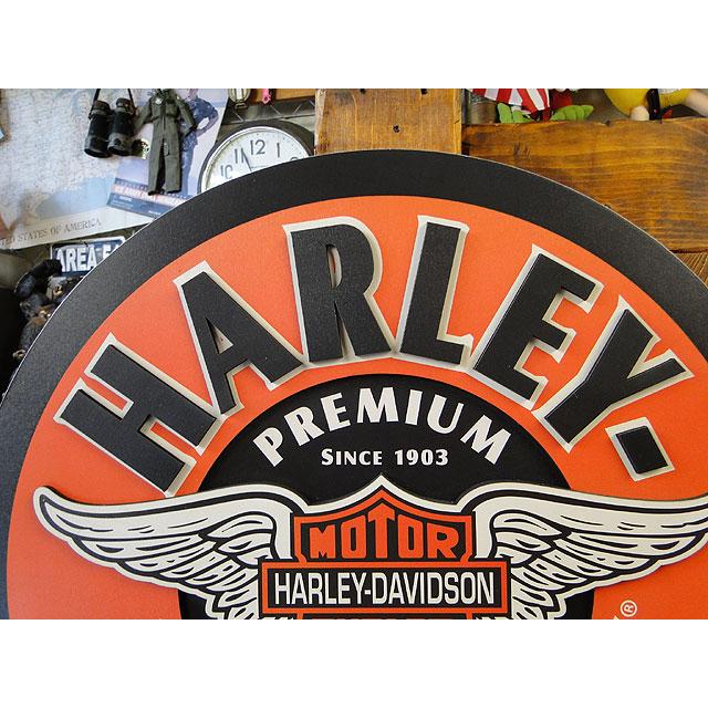 ハーレーダビッドソンのウイング　バー＆シールド　パブサイン ■ アメリカン雑貨 アメリカ雑貨 | Harley Davidson | 02
