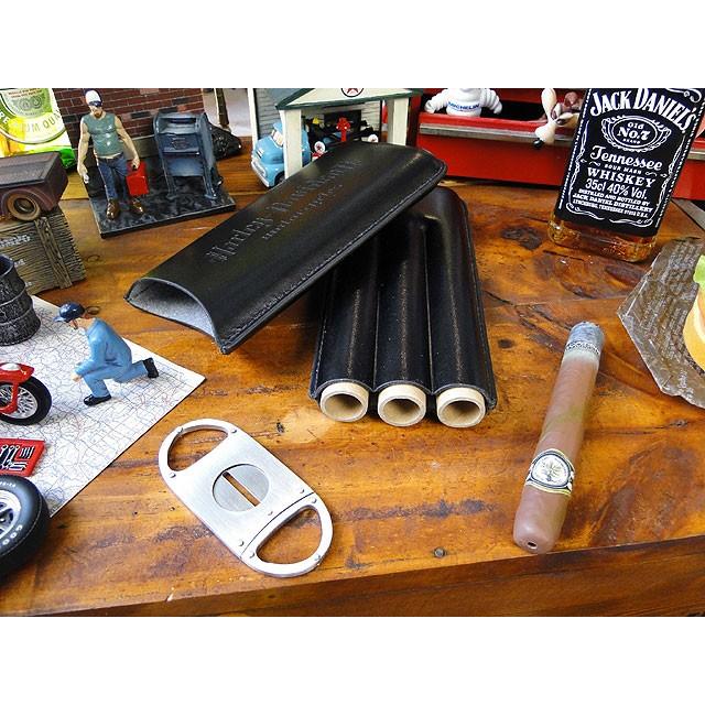 ハーレーダビッドソン　シガーケース＆カッターセット ■ アメリカン雑貨 アメリカ雑貨 | Harley Davidson
