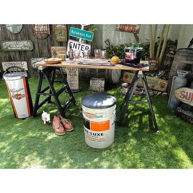 HARLEY-DAVIDSON OIL缶　ハーレー　オイル缶　スツール Harley Davidson ハーレーダビッドソン オイル缶スツール