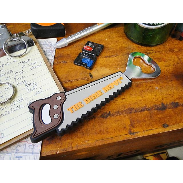 ホームデポ　マグネティック　ソー　ボトルオープナー ■ アメリカン雑貨 アメリカ雑貨 栓抜き | 