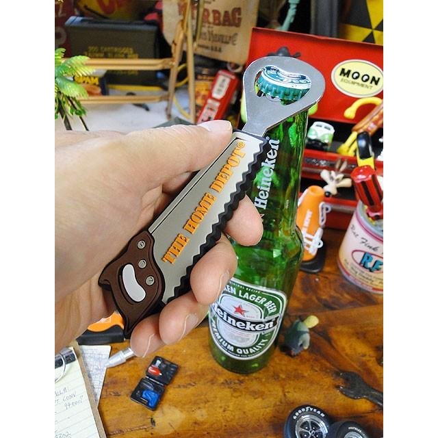 ホームデポ　マグネティック　ソー　ボトルオープナー ■ アメリカン雑貨 アメリカ雑貨 栓抜き |  | 02