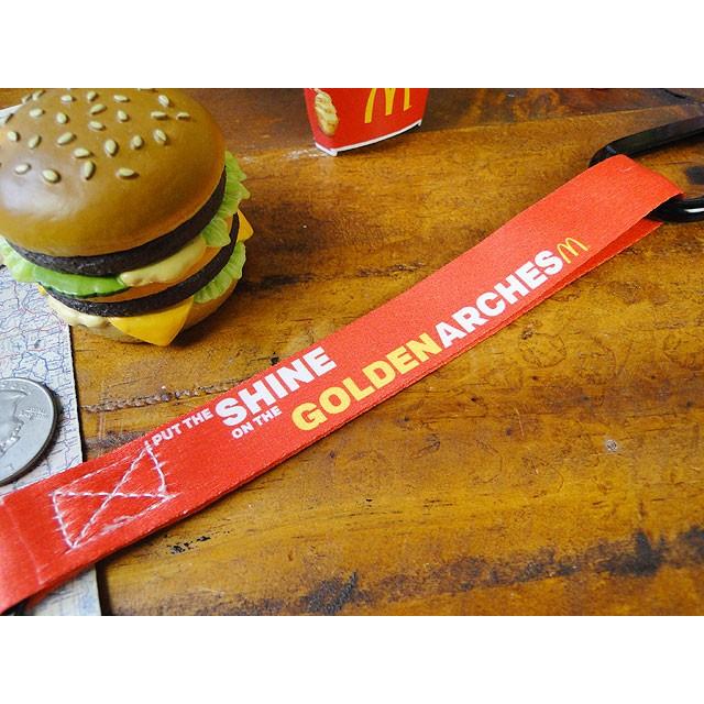 マクドナルド　カラビナキーホルダー　（レッド）　■　アメリカン雑貨　アメリカ雑貨 |  | 01