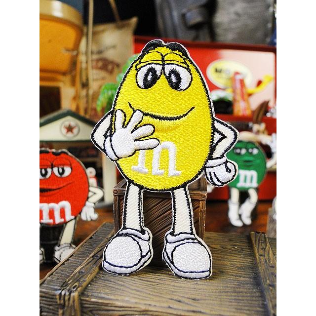 M M Sのキャラクターワッペン Mサイズ イエロー アメリカン雑貨 アメリカ雑貨 アメリカ雑貨通販キャンディタワー 通販 Yahoo ショッピング