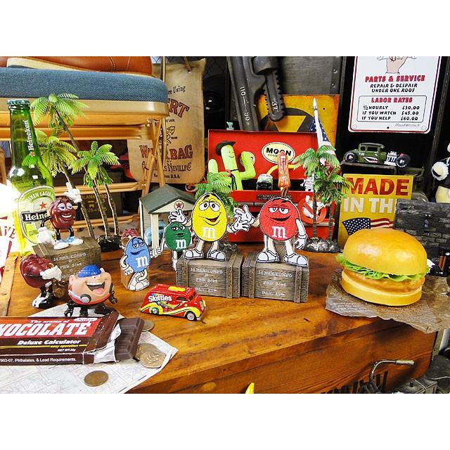 m&m's キャラクターワッペン Lサイズ （2色セット