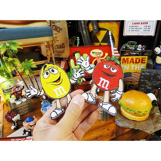 m&m's　キャラクターワッペン　Lサイズ　（2色セット）　■ アメリカン雑貨 アメリカ雑貨 |  | 02