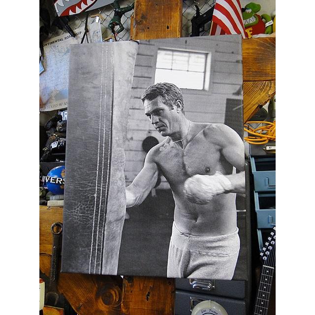 スティーブ・マックイーン キャンバスアート （ボクシング