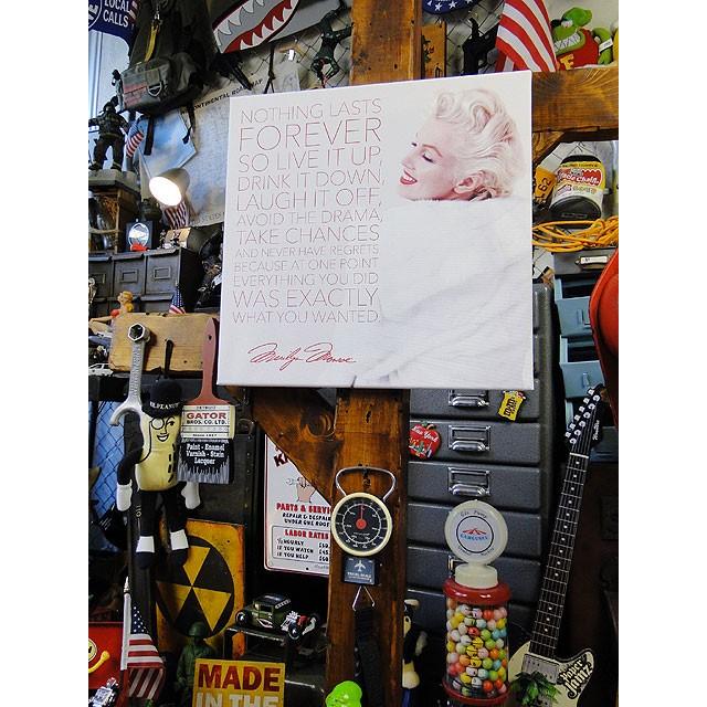 マリリン・モンロー　キャンバスアート　（Nothing　Lasts　Forever）　■　アメリカン雑貨　アメリカ雑貨　ポスター |  | 04