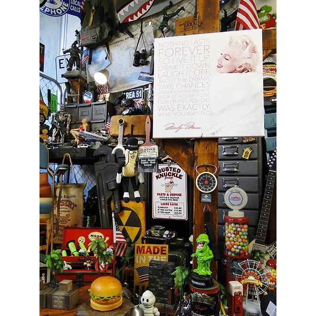 マリリン・モンロー　キャンバスアート　（Nothing　Lasts　Forever）　■　アメリカン雑貨　アメリカ雑貨　ポスター |  | 06