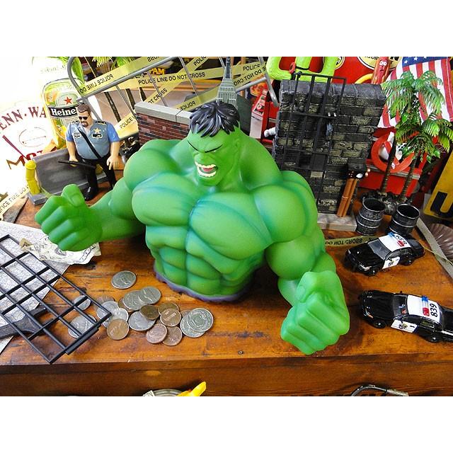 マーベル　ハルク　バストコインバンク ■ アメリカン雑貨 アメリカ雑貨 貯金箱 |  | 01