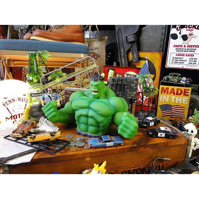 マーベル　ハルク　バストコインバンク ■ アメリカン雑貨 アメリカ雑貨 貯金箱 |  | 07