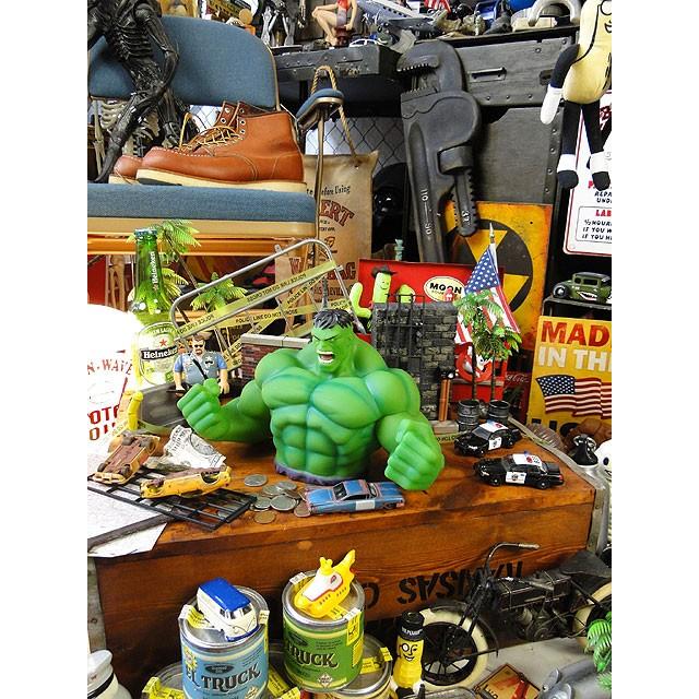 マーベル　ハルク　バストコインバンク ■ アメリカン雑貨 アメリカ雑貨 貯金箱 |  | 08