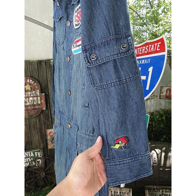 クレイスミス デニムオーバーオール （Lサイズ） □ アメリカン雑貨