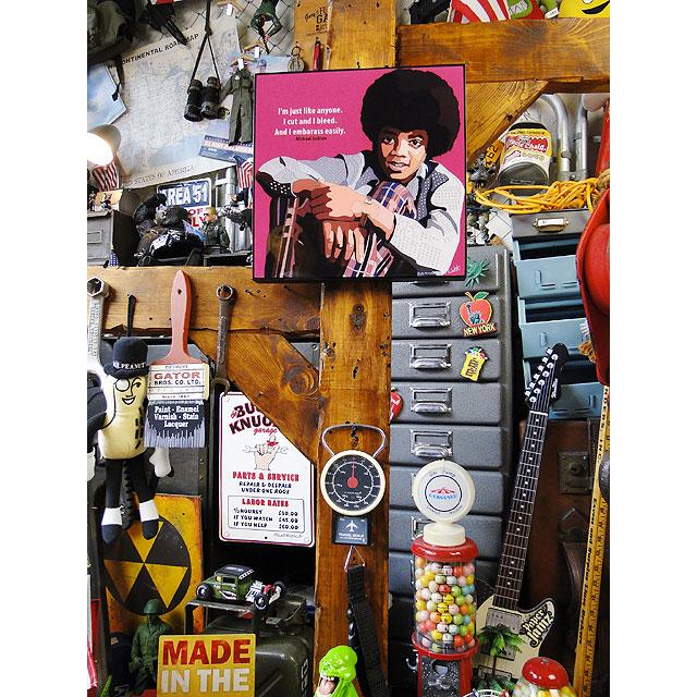 ジャクソン5 ヤング・マイケル・ジャクソン ポップアートフレーム