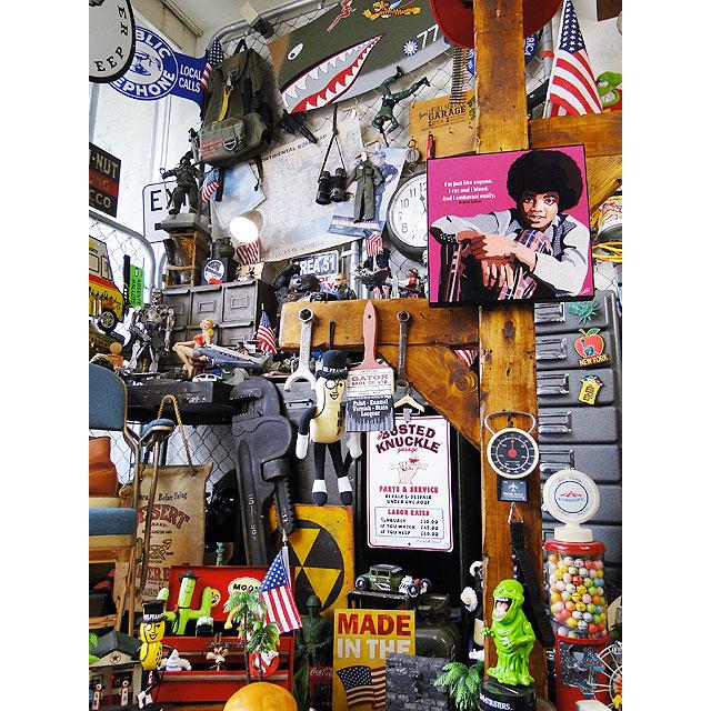 アメリカンインテリア 彫刻 マイケルガーマン アンティーク マイケル