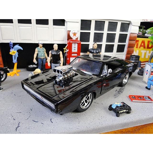 Jada　映画　ワイルドスピード　ダイキャストキット　ビルド＆コレクション　1/24　（ドム/ダッジ・チャージャーR/T　1970　ブラック） |  | 08