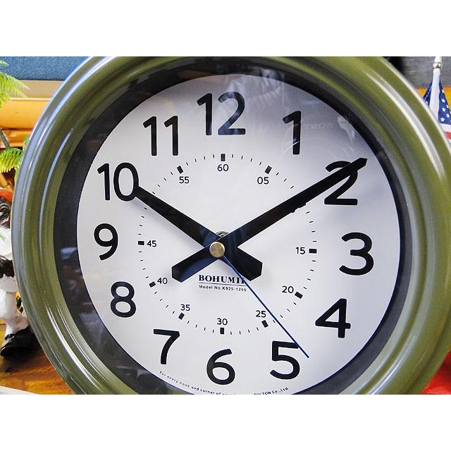 ダルトン　ボフミルクロック　（カーキ）　■　アメリカン雑貨　アメリカ雑貨　置き時計　DULTON | DULTON | 02