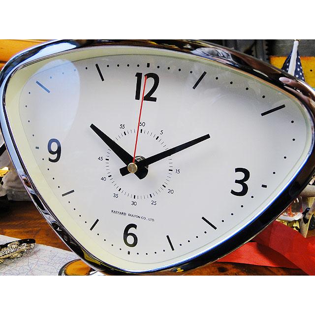 DULTON（ダルトン） ライナルドクロック （クローム） □ アメリカン