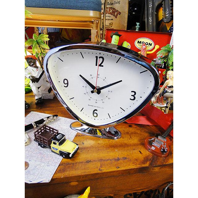 DULTON（ダルトン） ライナルドクロック （クローム） □ アメリカン