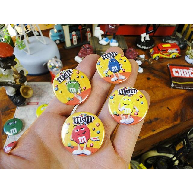 m&m's缶バッジ　Sサイズ　（4色セット/ポーズ）　■　アメリカン雑貨　アメリカ雑貨 |  | 02
