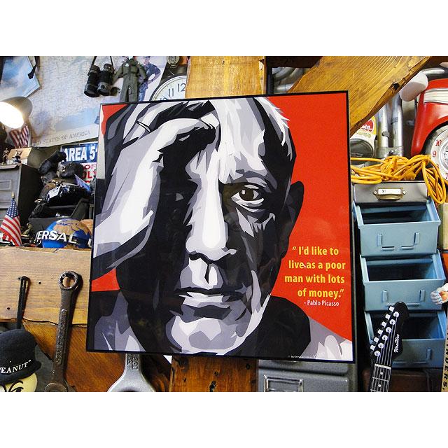 パブロ ピカソのポップアートフレーム アメリカン雑貨 アメリカ雑貨 パネル ポスター アメリカ雑貨通販キャンディタワー 通販 Yahoo ショッピング