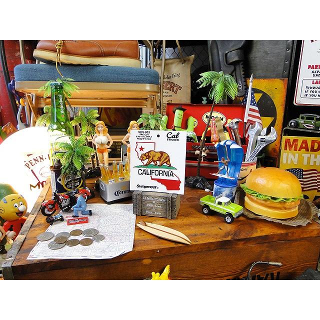 カリフォルニアステッカー　（カリフォルニア州マップ/レギュラー）　■　アメリカン雑貨　アメリカ雑貨　デカール　ステッカー |  | 02