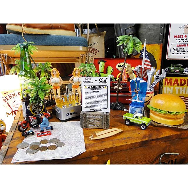 カリフォルニア　ヴィークルステッカー　（ワーニング/スクエア/Sサイズ）　■ アメリカ雑貨 アメリカン雑貨 |  | 01
